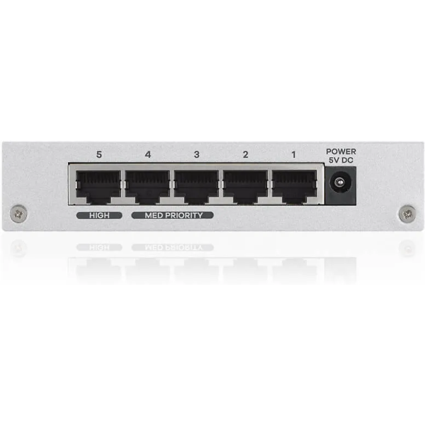 ZyXEL GS-105B v3 -5-porttinen kytkin Gigabit Äänetön Pöytämalli Sopii pieneen koti- tai lähiverkkoon