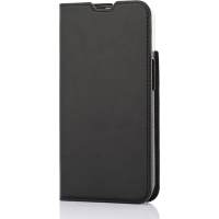 Wave BookCase -suojakotelo, iPhone 13, musta