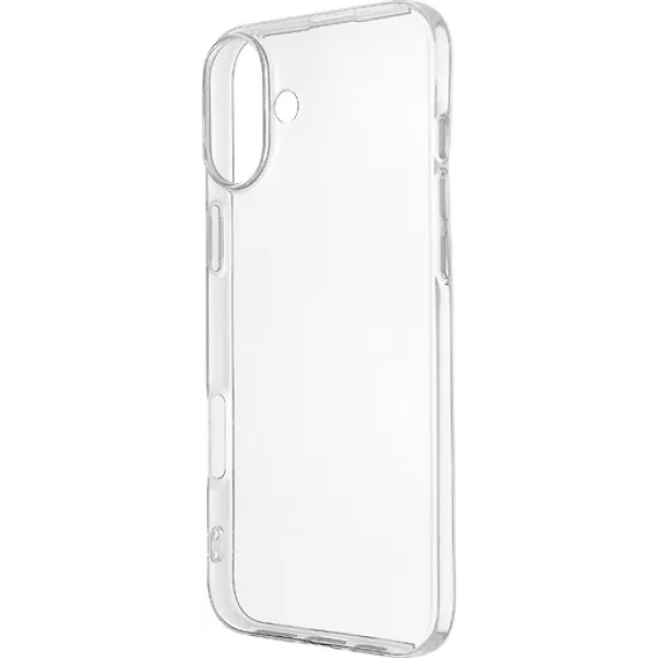 Wave silikonisuoja, iPhone 16 Plus, läpinäkyvä