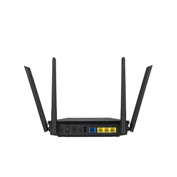Asus RT-AX53U, Dual Band WiFi 6 -reititin, 802.11ax, musta ax1800