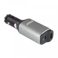 FOUR Mobile USB-A autolaturi & 2600mAh Varavirtalähde