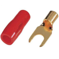 Smartte haarukkaliitin 4mm (25 kpl paketissa)