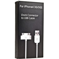 iPhone4 3G/3GS dock connector to USB cable