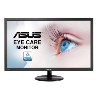 Asus 23,6" VP247HAE, Full HD -monitori, musta