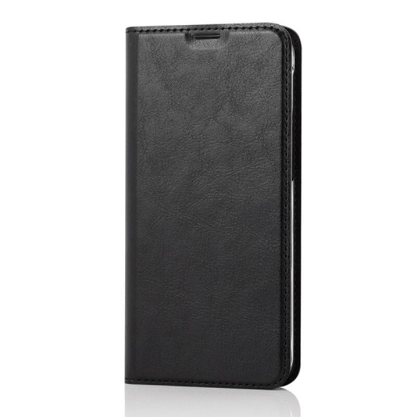 Wave BookCase -suojakotelo, Samsung Galaxy A40, musta