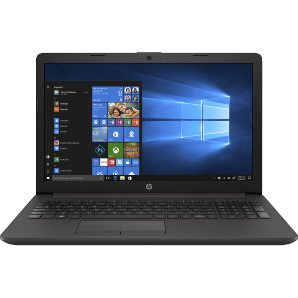 HP 15.6" 250 G7, 8 Gt RAM, 256 Gt SSD, Cel N4000, Win 10 Home -kannettava, Musta