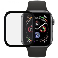 Apple Watch 5/4 44mm panssarilasi 9H 3D Edge (musta reunus)