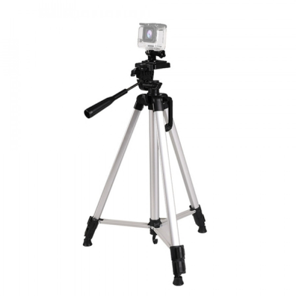 Smartte 3-jalka, tripod, korkeus  47.5-133cm, esim. kameralle tai puhelimelle
