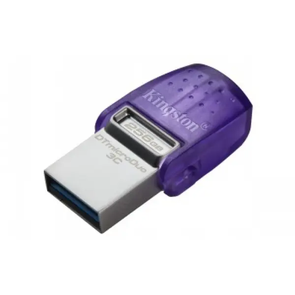 KINGSTON 256GB USB-A + USB-C DATATRAVELER MICRODUO 3C 200MB/S DUAL