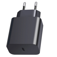Smartte PD 25W USB-C / Type-C pikalaturi, musta (Samsung yhteensopiva)