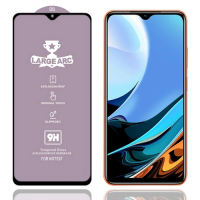Smartte Xiaomi redmi 9T 9H HD panssarilasi mustalla kehyksellä
