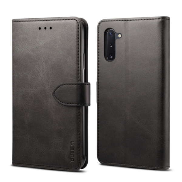 Samsung Note 10 GUSSIM bisnestyylinen suojakotelo, musta