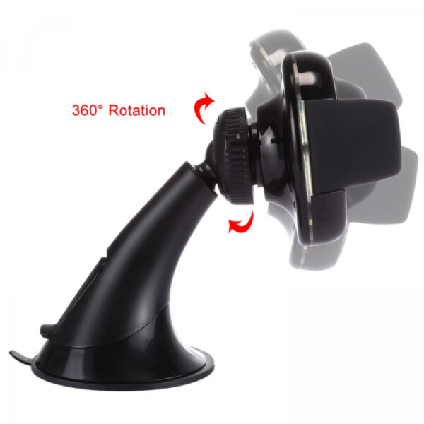 Autoteline Langaton lataus 360 Degree Rotate Car Wireless Charger Qi 5W - Image 3