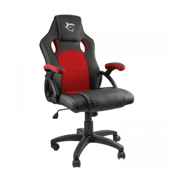 White Shark Kings Throne pelituoli musta/punainen Y-2706