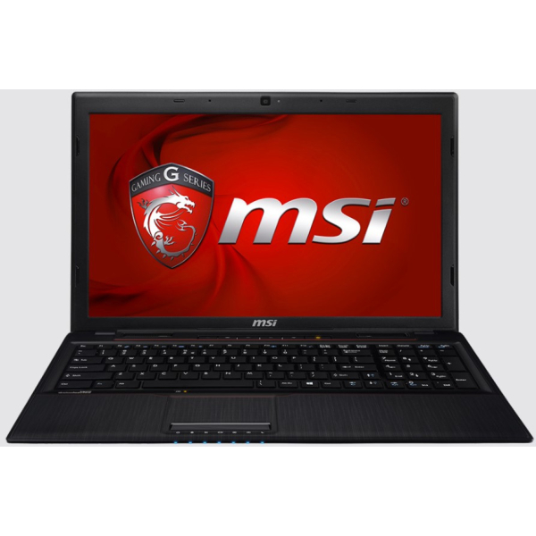 Tehdaskunnostettu MSI GP60 L Pro, Intel i7, 250Gb, 9Gb, GTX850M 2Gb, 15.6" Windows 11, takuu 12kk, Ei akkua BTY-S14