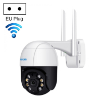 ESCAM QF218 1080P Pan / Tilt, AI tuki, IP66 vedenkestävä WiFi IP-kamera, tuki ONVIF / Night Vision / TF kortti / Kaksisuuntainen ääni