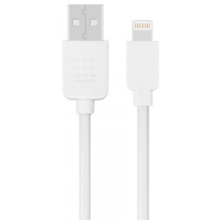 HAWEEL 3m Lightning - USB-A 2.0 data- ja latauskaapeli (valkoinen)