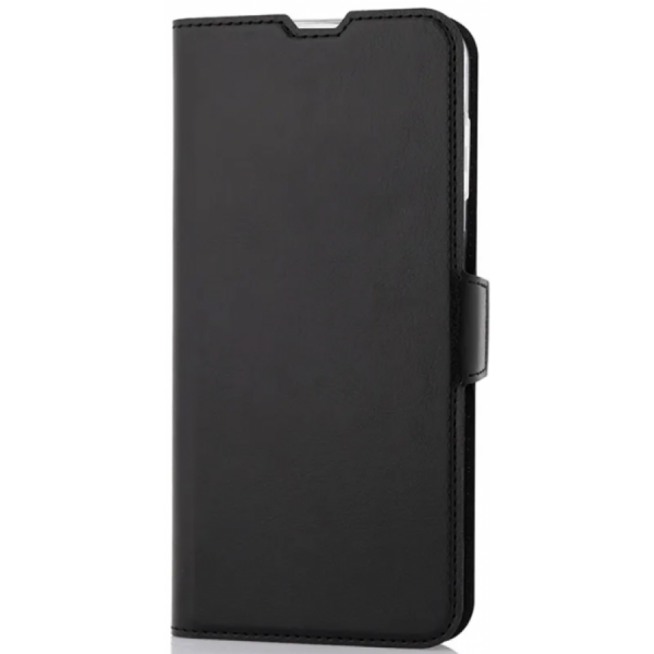 WAVE BOOK CASE SAMSUNG GALAXY A14 4G SUOJAKOTELO MUSTA