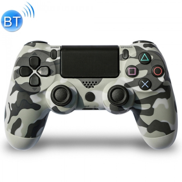 Smartte Playstation 4 DualShock 4 langaton ohjain (harmaa maastokuviointi) PS4