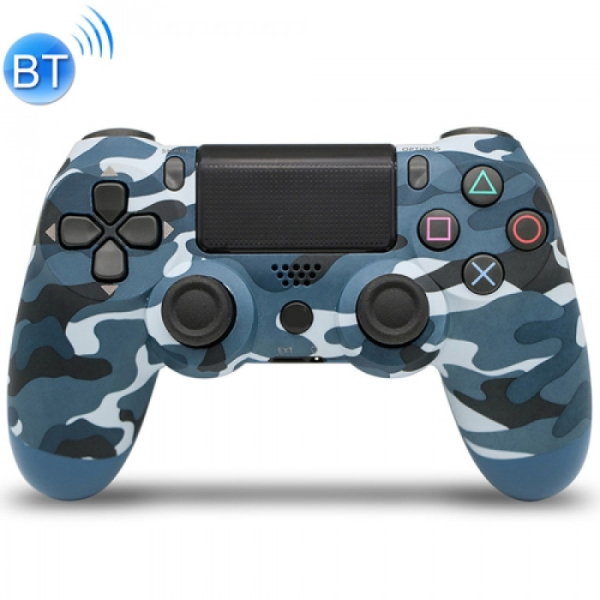 Playstation 4 langaton ohjain (sininen maastokuvio) Bluetooth