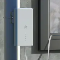 Käytetty ZTE CPE MC7010 5G / 4G LTE modeemi, ulkokäyttöön, toimii eri operaattoreiden Nano-SIM kortilla, takuu 1kk