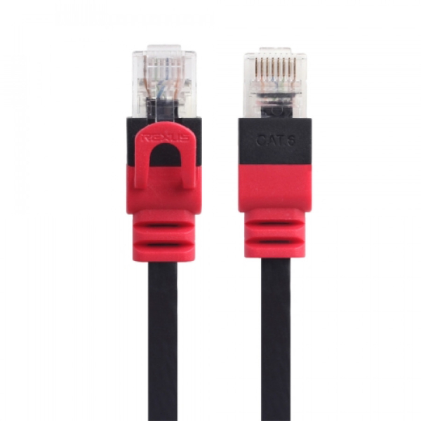 Smartte CAT6 0.5m, Flat Ethernet-Gigabit RJ-45 Verkko LAN-kaapeli, REXLIS