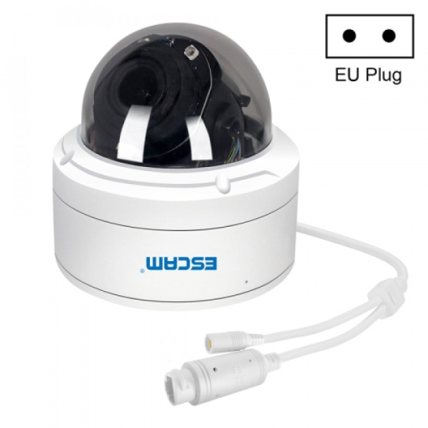 ESCAM PVR002 2MP POE IP66, PTZ, 4X zoom 2.8-12mm linssi,  roiskesuojattu Dome IP-kamera, Yönäkö, Liikkeentunnistus ONVIF-tuki