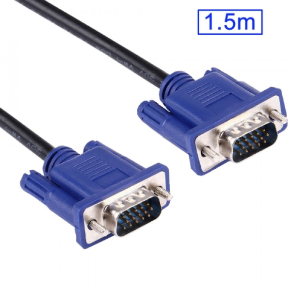 Smartte VGA johto 1.5m 15pin (uros-uros)
