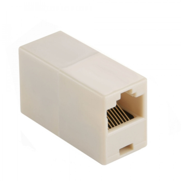 Smartte RJ-45 CAT6 verkkojohdon jatkoliitin, naaras - naaras, 35mm rj45