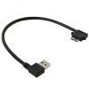 Smartte 26cm Kulmajohto MicroUSB 3.0 - USB A USB D