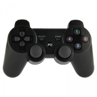 Smartte Playstation 3, Double Shock III Wireless Controller peliohjain, PS3, MYÖS PC bulk pakattu