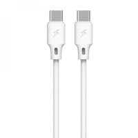 WK 1m 3A USB-C ↔ USB-C johto, Samsung Super fast charging, Oneplus Warp Charge, yhteensopiva WDC-106 Type-C ↔ Type-C