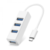 Smartte USB-C / Type-C ↔ 4 porttinen USB-A hub