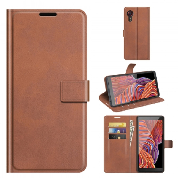 Smartte Samsung Xcover 5 suojakotelo (Vaaleanruskea)