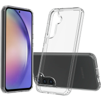 Screenor Bumper Samsung Galaxy A55 5G läpinäkyvä suojakuori