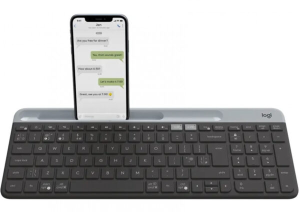 Logitech K580 monitoiminen näppäimistö, Android, Windows, MacOS, Bluetooth / USB - Image 2