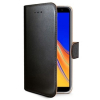 CELLY WALLY SAMSUNG GALAXY J4+ suojakotelo musta