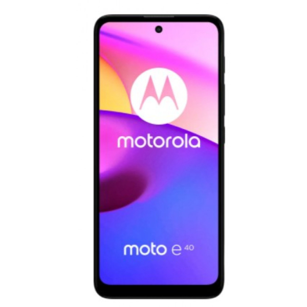 Motorola Moto E40 64GB/4 Hiilen harmaa akku 5000mAh