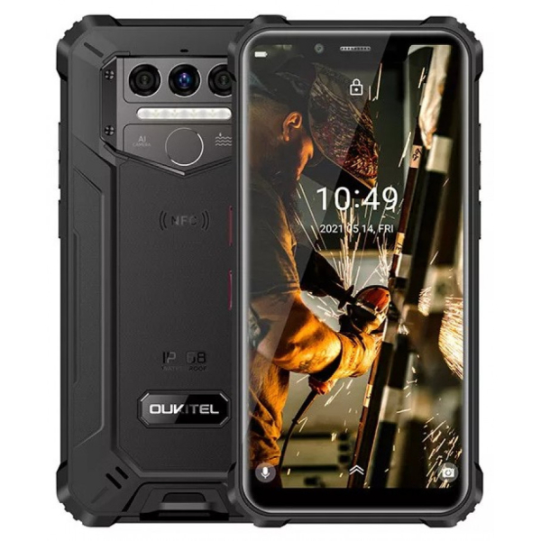 Käytetty takuu 7.10.2023 ASTI Oukitel WP9 128GB/6 8000mAh IP68 MIL
