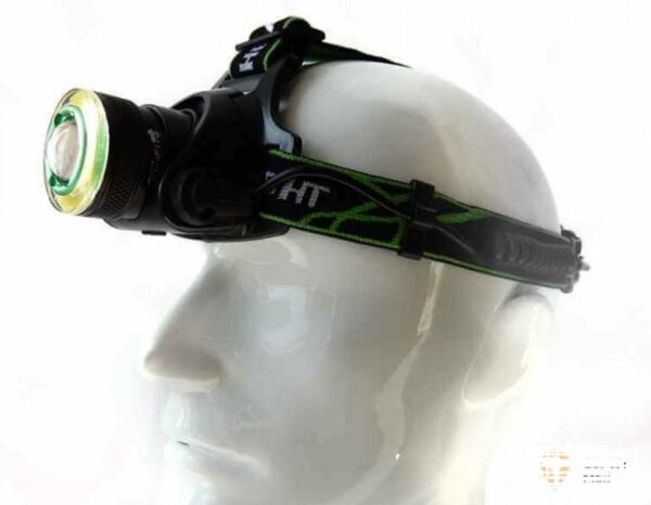 Smartte COB Led Otsalamppu, säädettävä valokeila, Micro-USB lataus - Image 2