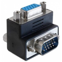 DeLock VGA-muuntaja, suorasta 90 asteen kulmaan