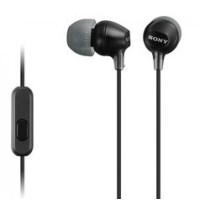 Sony nappikuuloket, MDR-EX15AP, Musta