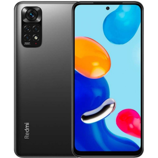 XIAOMI REDMI NOTE 11 4/128Gb 6,43" FHD+ AMOLED DotDisplay -näyttö 90Hz virkistystaajuudella, AI-neloistakakamera, 5000mAh akku 33W pikalatauksella, stereokaiuttimet ja sormenjälkitunnistin. - Image 2