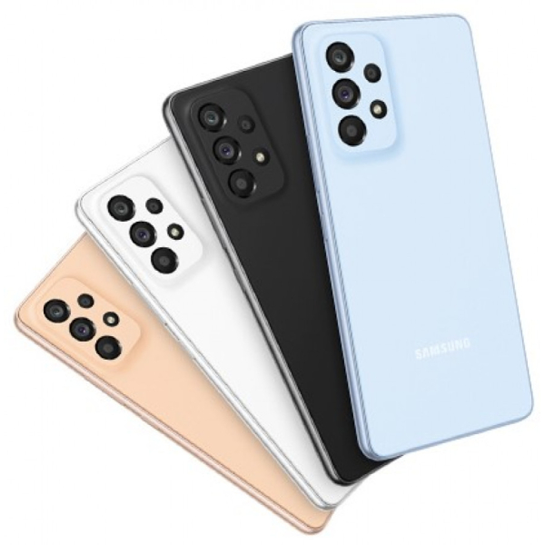 Tehdaskunnostettu Samsung Galaxy A53 5G älypuhelin 6/128 GB, takuu 12kk