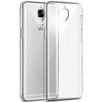 Oneplus 3 / 3T silikoni suojakuori läpinäkyvä