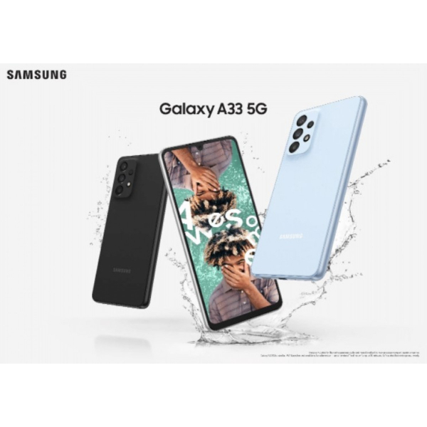 Samsung Galaxy A33 5G 128GB/6GB, 48Mppix, 5000mAh, IP67 Veden- ja pölynkestävä - Image 2