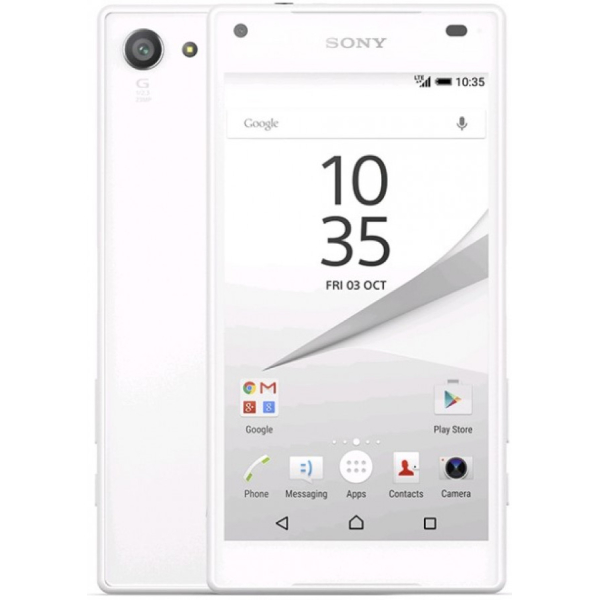 Käytetty Sony Xperia Z5 Compact 32GB Valkoinen, takuu 1kk