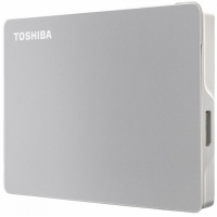 TOSHIBA CANVIO FLEX 2TB USB Type-C & USB-A liittimet