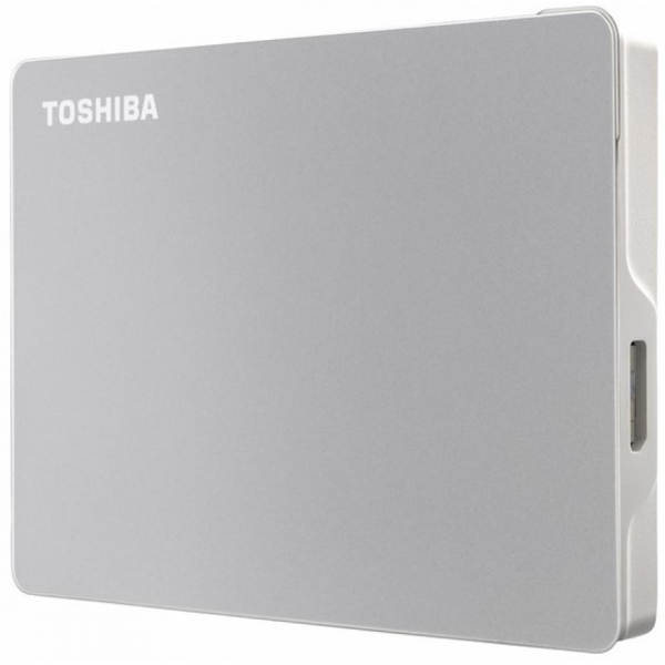 TOSHIBA CANVIO FLEX 2TB USB Type-C & USB-A liittimet