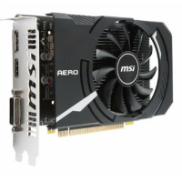MSI GeForce GTX 1050 Ti AERO ITX - 4GB GDDR5 RAM - Näytönohjain